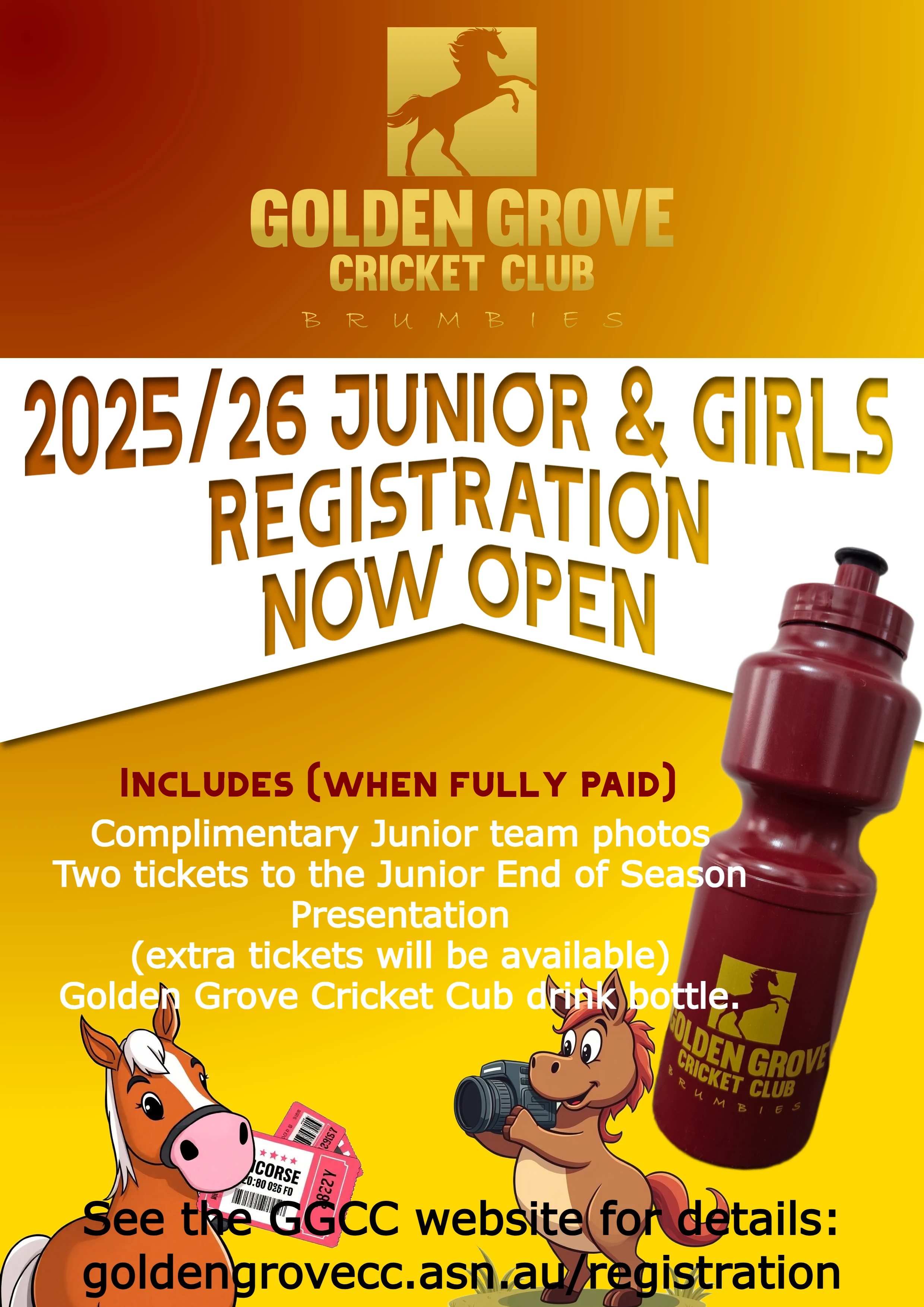 GGCC junior registration 2025-26